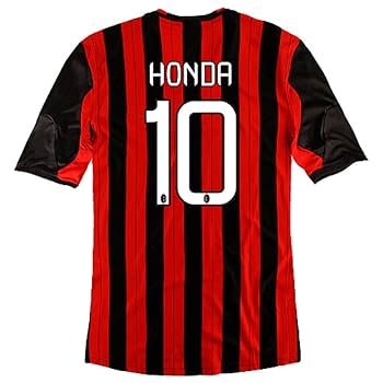正規品 adidas ACミラン「10」本田圭佑 半袖 M ユニフォーム Amazon.co.jp: adidas(アディダス) ACミラン 13-14 ホーム半袖